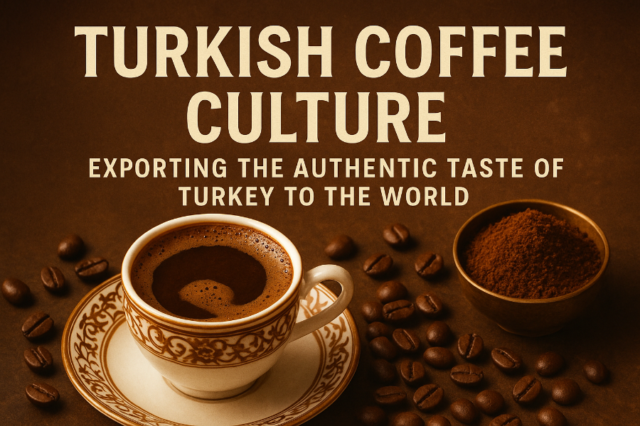 Turkish Coffee Culture: Exporting the Authentic Taste of Turkey to the World